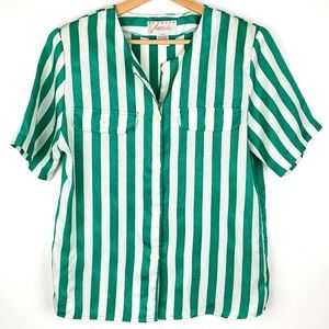 Fashion Attitudes Vintage Striped Blouse